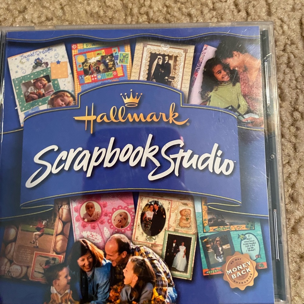 💎NEW ITEM💎3/$10 Hallmark Scrapbook Studio PC Picture design program.